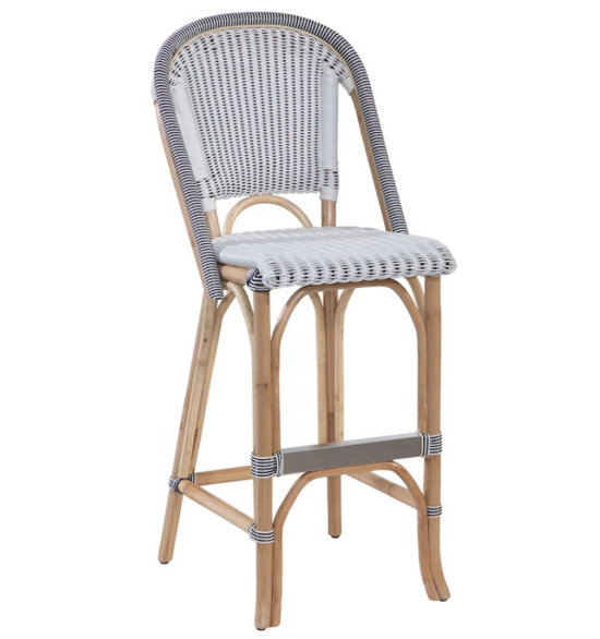 Pierre Rattan Bar Stool