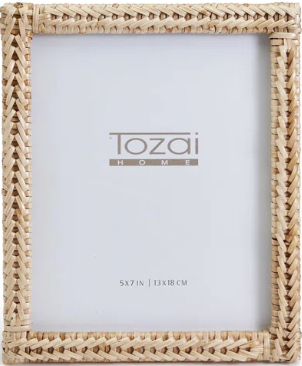 Rattan Picture Frame